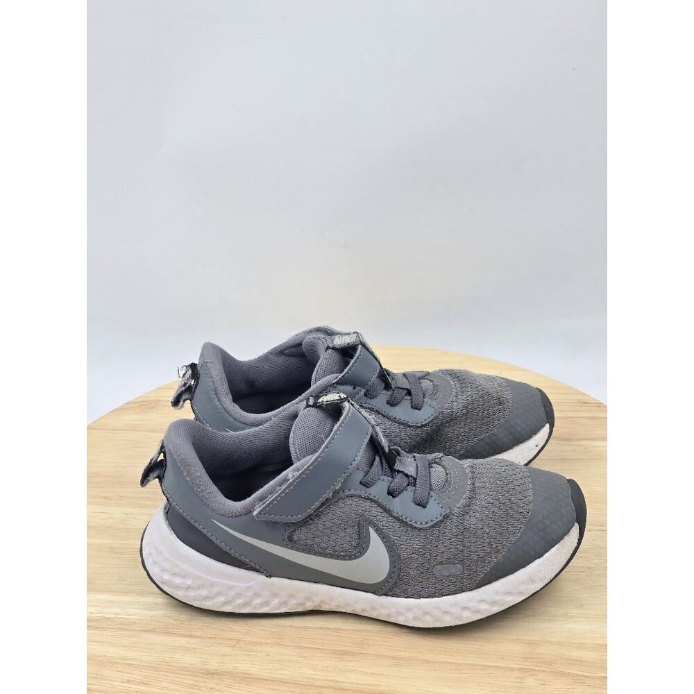 Nike Revolution Toddler Athletic Sneaker Shoe Hook & Loop BQ5672-004 Sz 12.5